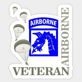 18th Airborne - Veteran Sticker